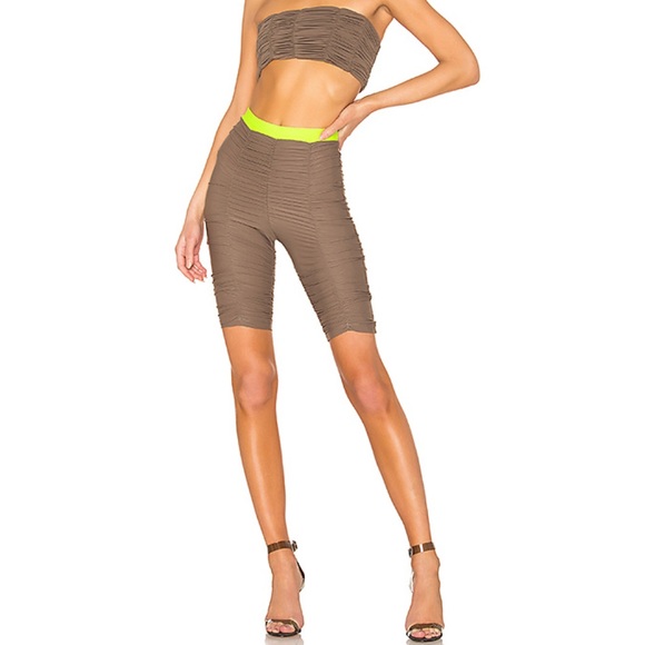 Alix Pants - ALIX x REVOLVE Nixon Short Skin in Army sz xs